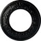 Ekena Millwork Salem Ceiling Medallion (Fits Canopies up to 7 1/8"), 13 1/4"OD x 7 1/8"ID x 7/8"P, Jet Black CM13SABLF - alternate 1